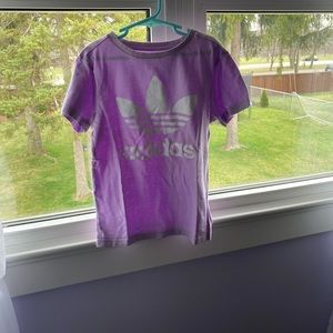 Light purple adidas top